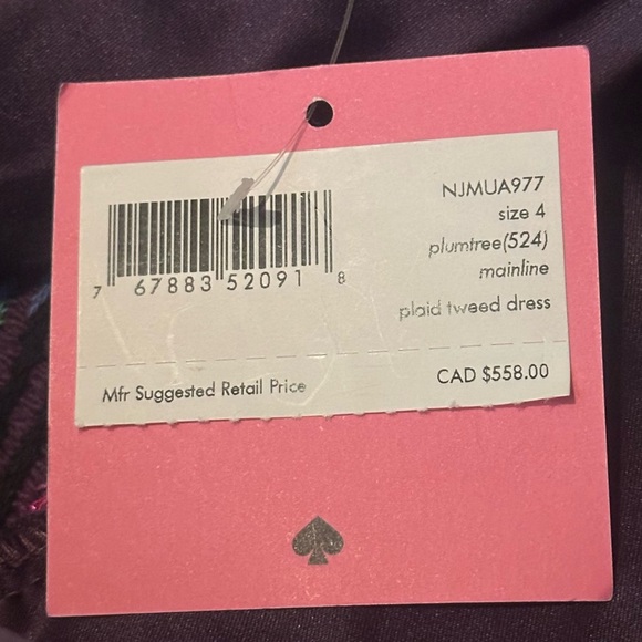 Kate Spade Plaid Tweed Dress + Kate Spade Tweed Jacket - Picture 13 of 13